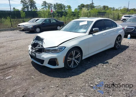 2020 BMW 3 Series M340I xDrive из США, поврежденный, VIN WBA5U9C02LA380917